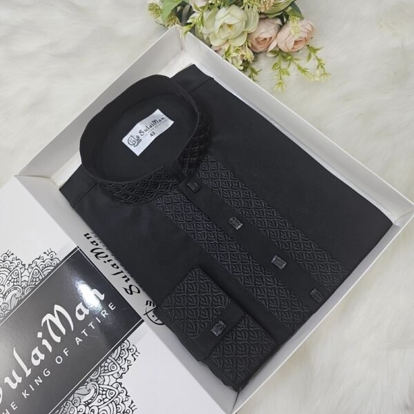 Premium Black Panjabi
